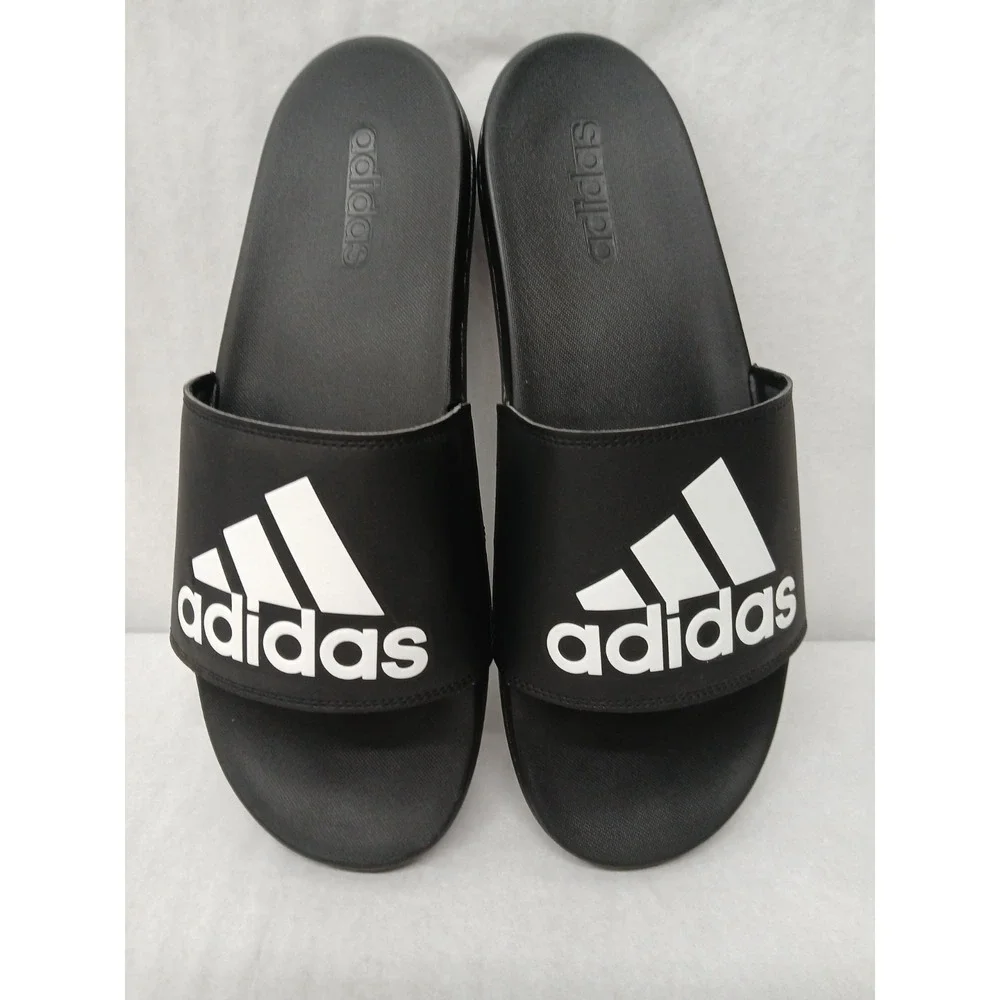 Nike Men's Adilette Comfort Slide‎ Sandals GY1945 Black White Sz 13